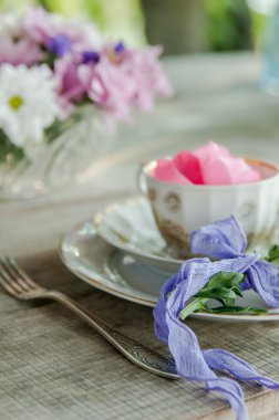 Sofra takımları dekorasyon açık