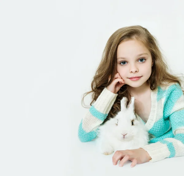 Happy little girl — Stock Photo, Image