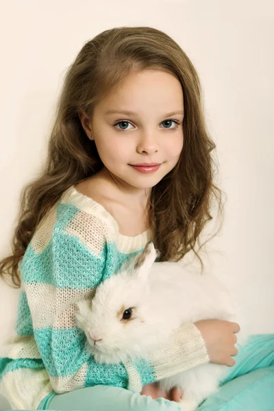 Happy little girl — Stock Photo, Image