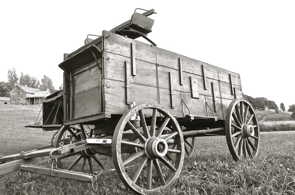 Старі buckboard вагон — стокове фото