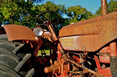 Eski Massey Harris trator