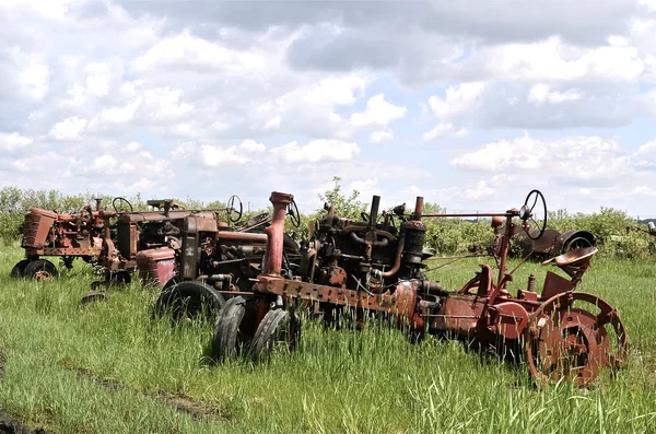Hiányzó alkatrészek traktorok — Stock Fotó