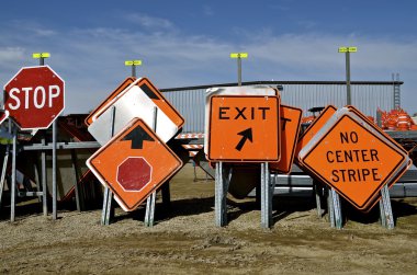 Turuncu trafik işaretleri