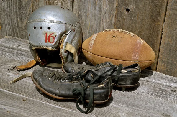 Football memories of a past era — Stock Photo, Image