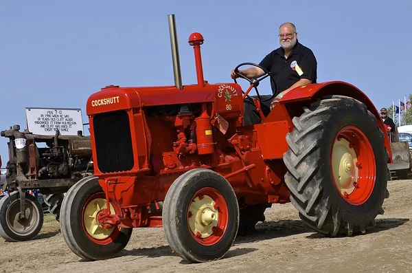 Cockshut trekker in een parade — Stockfoto