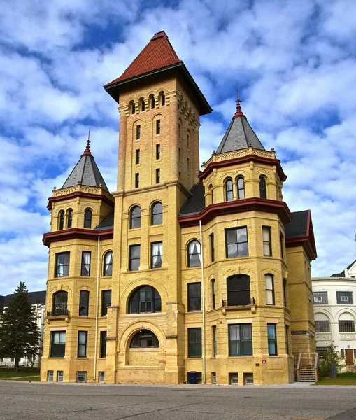 Unoccupied Fergus Falls State Hospital Closed Slate Demolition — Stock Photo, Image