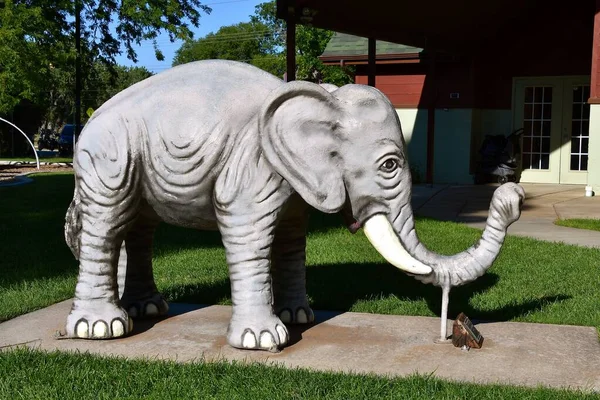 Rapid City Süddakota August 2020 Dumbo Der Elefant Wird Auf — Stockfoto