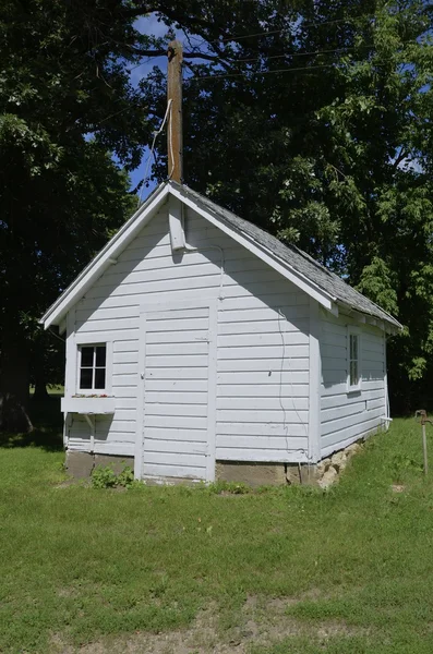 Outbuilding branco — Fotografia de Stock