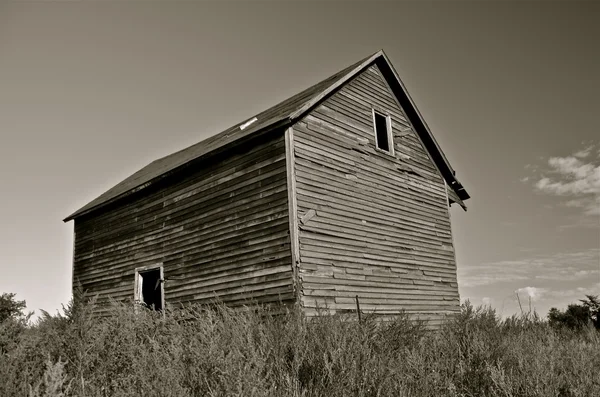 Старий Granary (у чорно-білому) — стокове фото