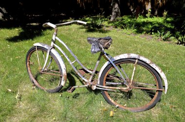 paslı eski Bisiklet