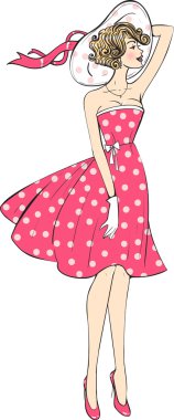 şapkalı güzel kız