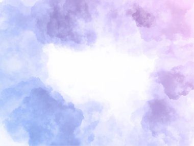 Pembe ve mavi renklerle soyut dijital suluboya arka plan. Vektör illüstrasyonu