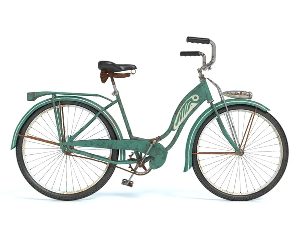 Gamla vintage cykel — Stockfoto