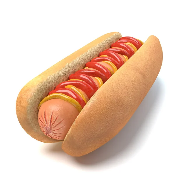 Savoureux hot-dog — Photo