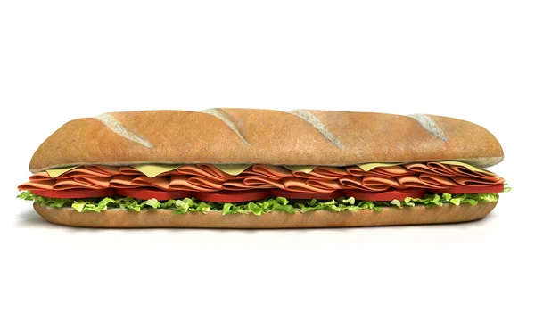 Sándwich sabroso Sub — Foto de Stock