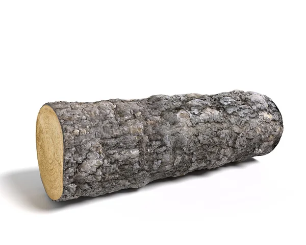 Brown wood log — Stock Photo, Image