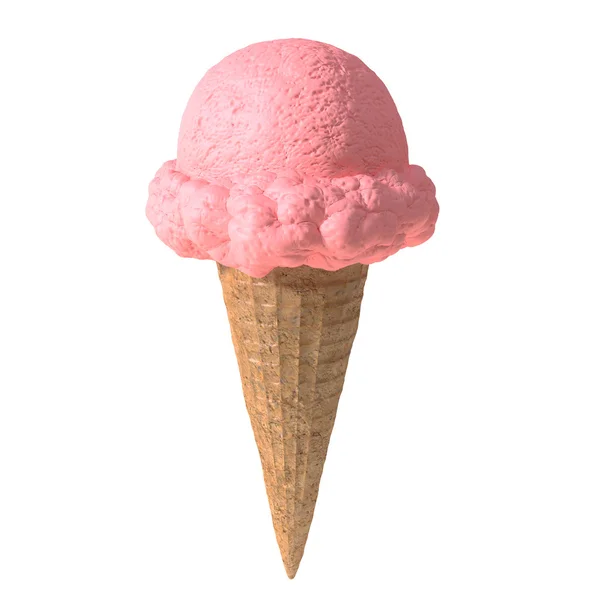 An ice cream cone. — Stock Photo, Image