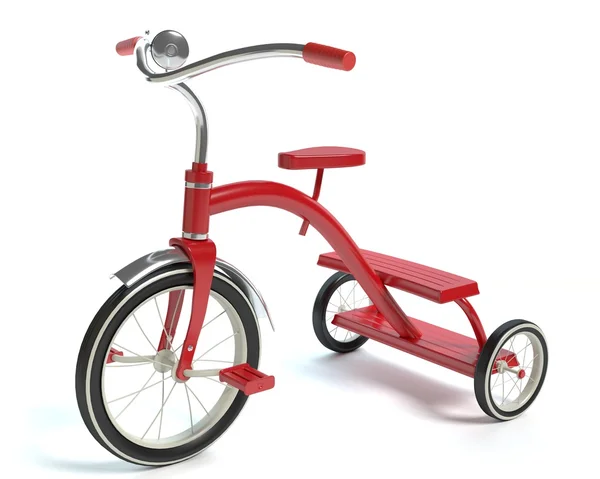 Illustration 3D d'un tricycle — Photo