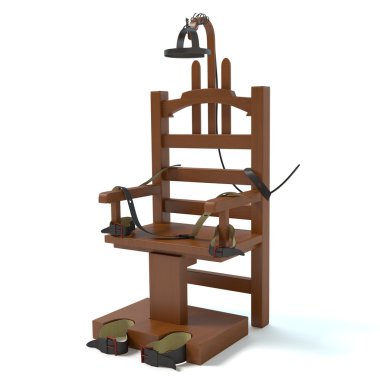 Old Electric Chair clipart