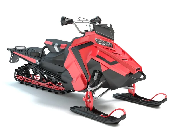 Ilustração 3d de um snowmobile — Fotografia de Stock