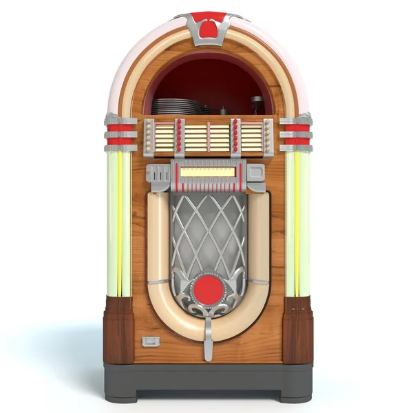 Alte Vintagejukebox — Stockfoto