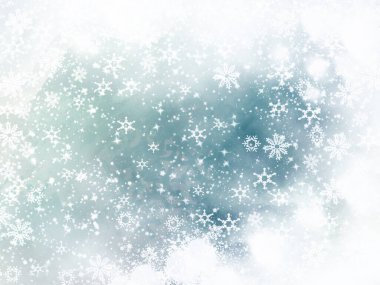 Soyut Noel mavi arka planı