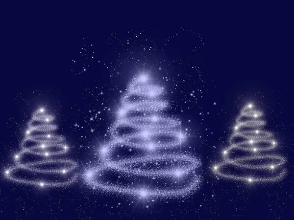 Niebieski Boże Narodzenie Tło Brokat Boże Narodzenie Tło — Zdjęcie stockowe