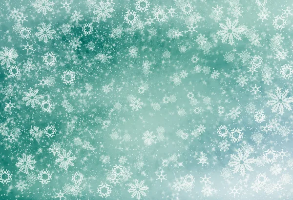 Abstract Christmas Blue Background — Stock Photo, Image