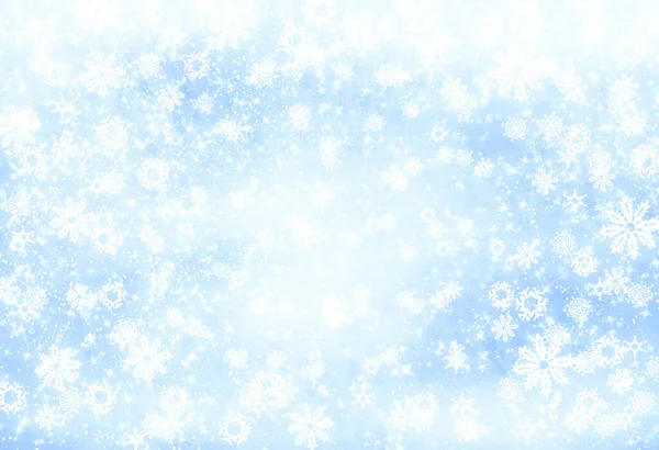 Абстрактный Рождественский Синий Фон — стоковое фото