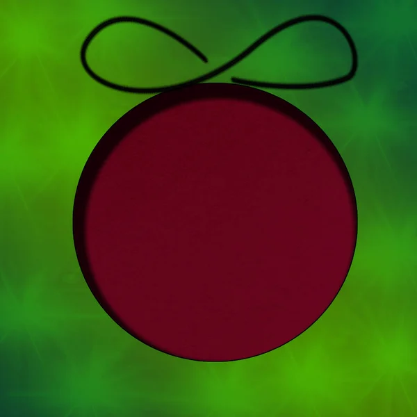 Green Grunge Christmas Background — Stock Photo, Image