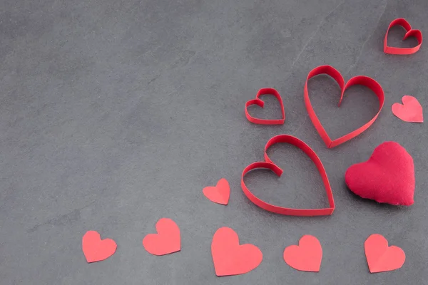 Assorted hearts love concept — Stock Photo, Image