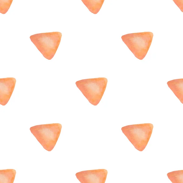 Watercolor Triangles Seamless Pattern Modern Hipster Seamless Pattern Geometry Template — 图库照片