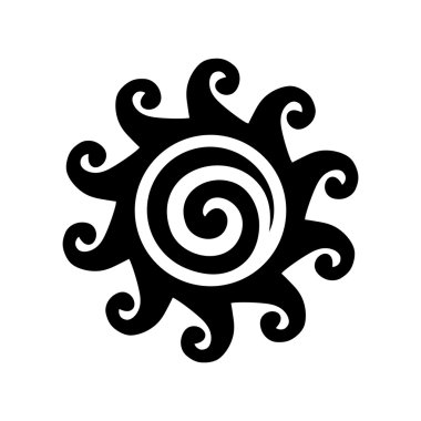 Sun - vektör çizim