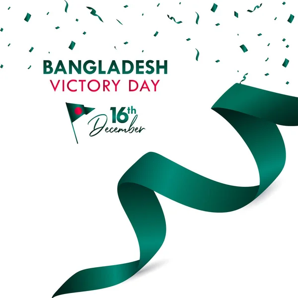 Bangladéš Victory Day Vektorový Design Pro Banner Tisk Pozdrav Pozadí — Stockový vektor