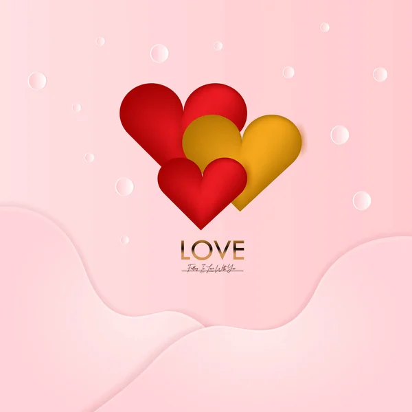 Love Sign Vector Design Για Εκτύπωση Banner Και Χαιρετισμό Φόντου — Διανυσματικό Αρχείο