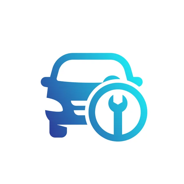 Auto-Service-Symbol, Logo-Element — Stockvektor