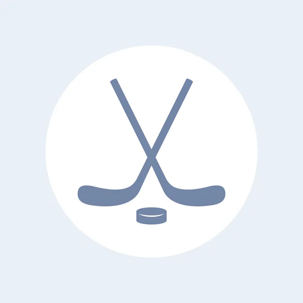 冰上曲棍球图标 — 图库矢量图片