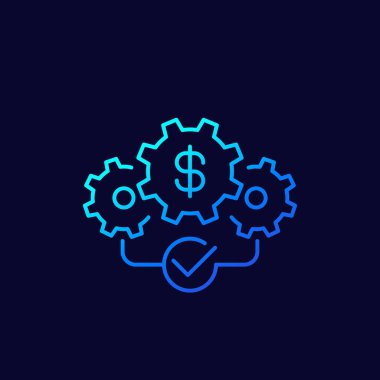 maliyet etkin simgesi, doğrusal vektör