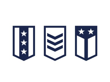 Askeri rütbeler, beyaz apoletler.