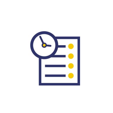 beyaz üzerine liste simgesi yapmak için