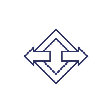 Oklar iki yöne, doğrusal vektör