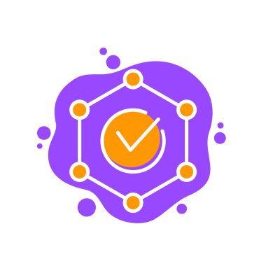 bütünlük ve değer vektör simgesi