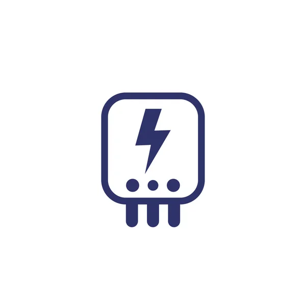 Pictogram elektrisch stroomregelsysteem — Stockvector