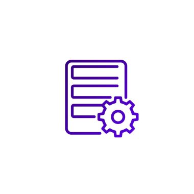 ana bilgisayar veya sunucu ayarları satır simgesi