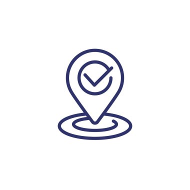 GPS izleme, nokta çizgi simgesi