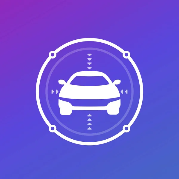 Ikona diagnostyki samochodu dla aplikacji i sieci web — Wektor stockowy