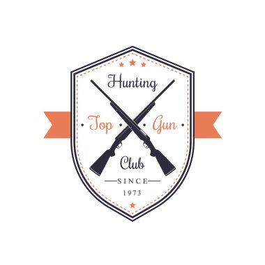 Avcılık Kulübü Vintage amblemi kalkan