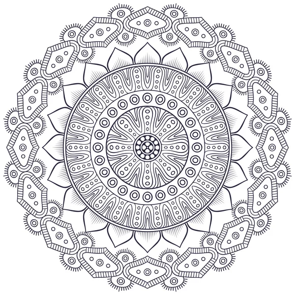 Mandala indiano vettoriale — Vettoriale Stock