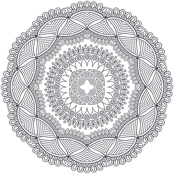 Mandala indiano vettoriale — Vettoriale Stock