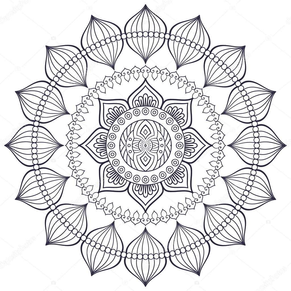 Vector indian Mandala